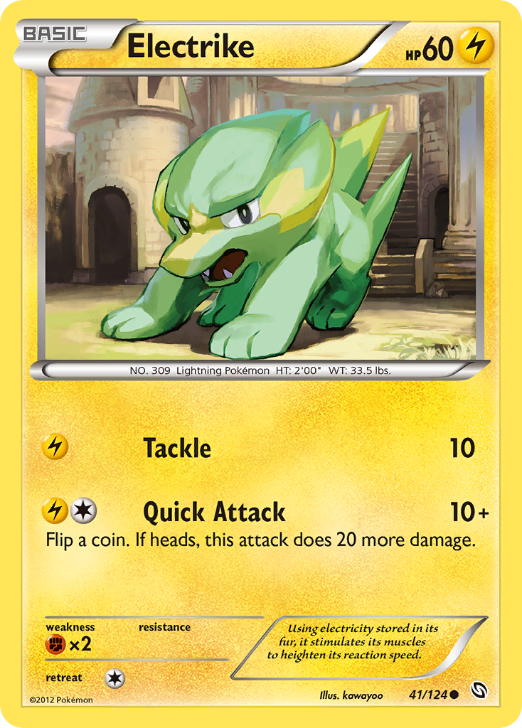 Dragons Exalted Electrike #41/124